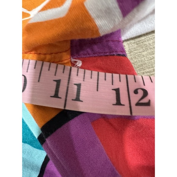 Hobie Shorts Mens Size Large Colorful Prints 80s Cargo Vtg - Picture 10 of 14